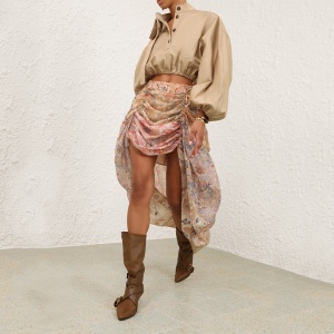 zimmermann rebellion bustier & skirt